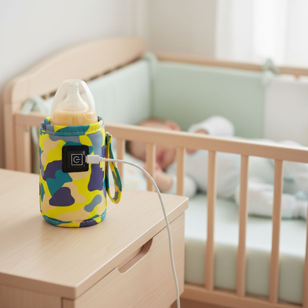 Baby Bottle Thermos Set Children's Universal Outdoor Portable Warm Milk Set Car Constant Temperature Heating Warm Artifact Home Cross-border