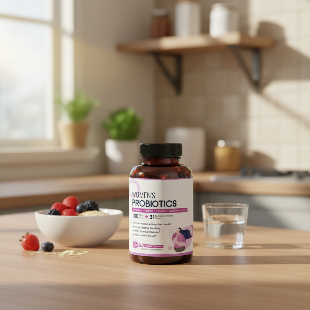 Women's Probiotics Digestive Health Capsules