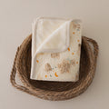 Double-sided double-layer lace baby blanket