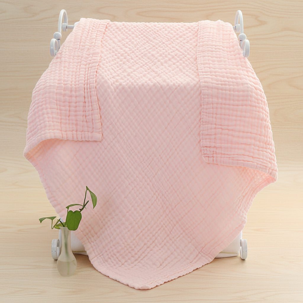 Plain Gauze Baby Bath Towel