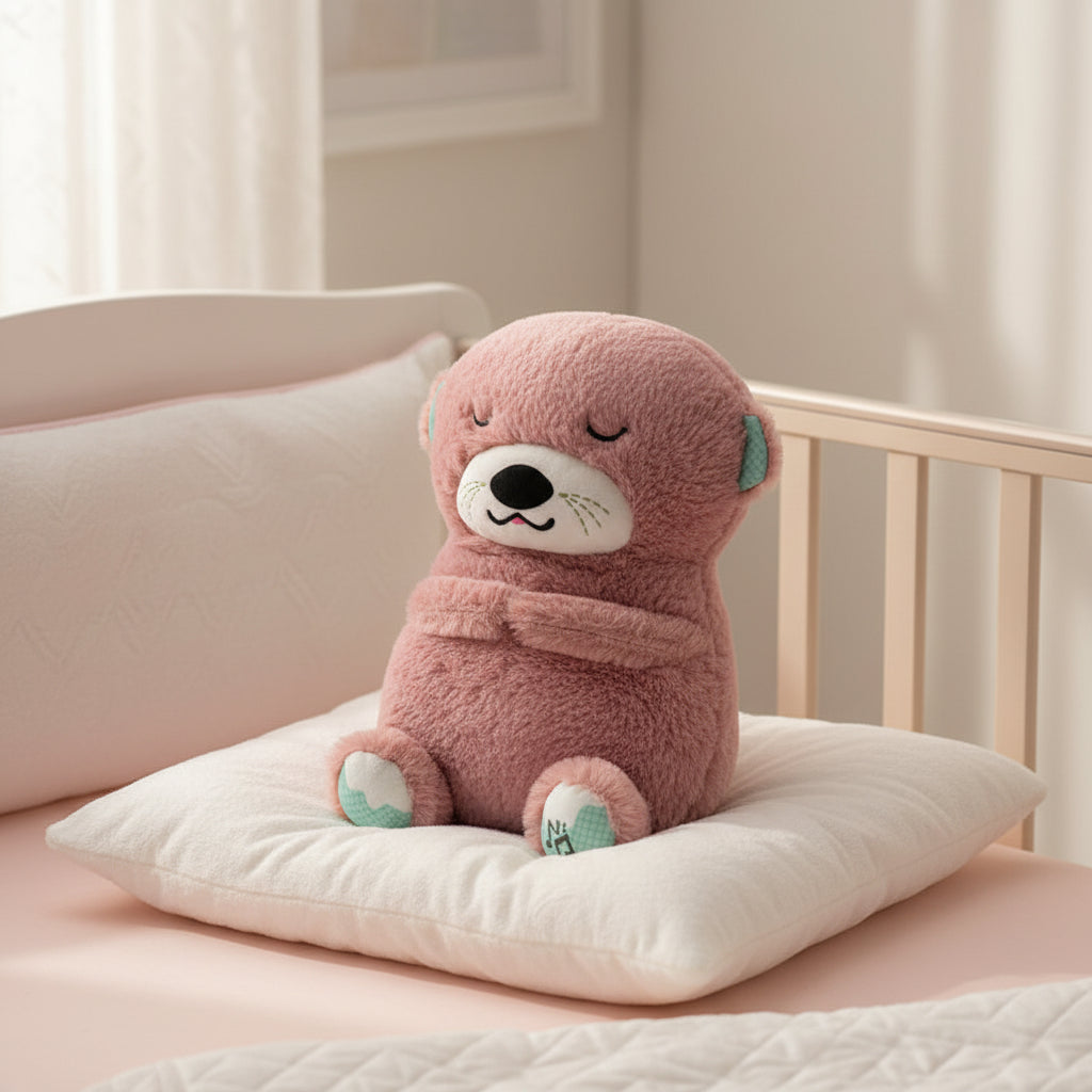 Breathing Bear Companion Soothing Otter Plush Toy