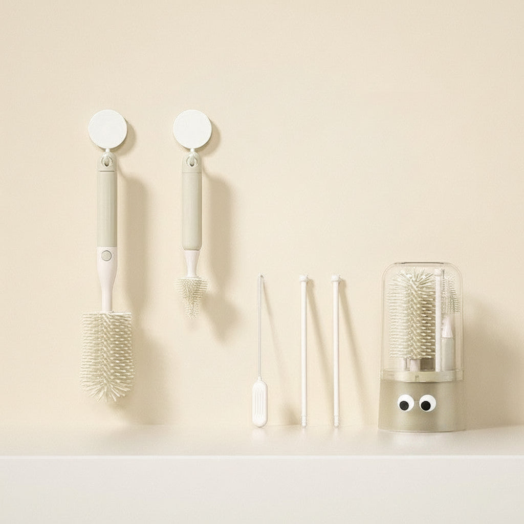 Silicone Portable Baby Bottle Brush