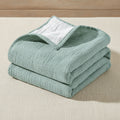 Double Color Crepe Baby Blanket