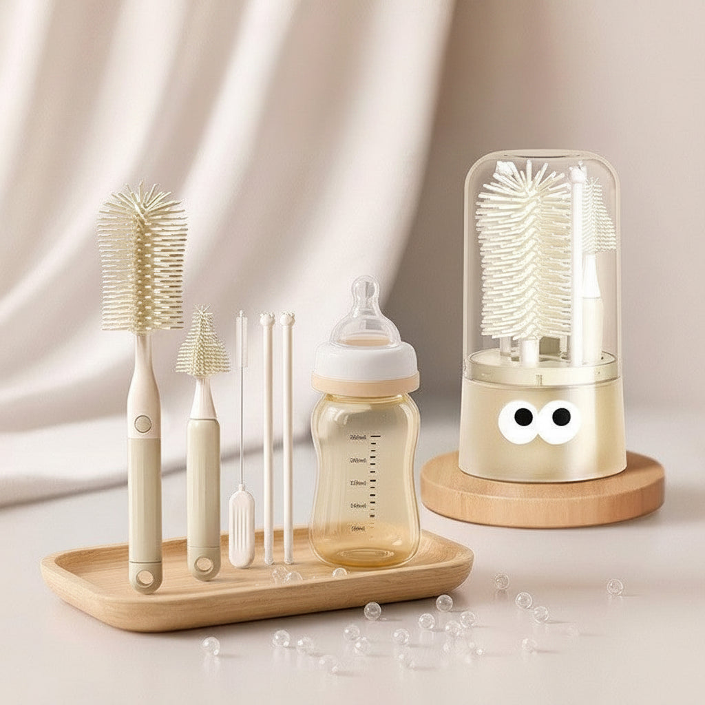 Silicone Portable Baby Bottle Brush