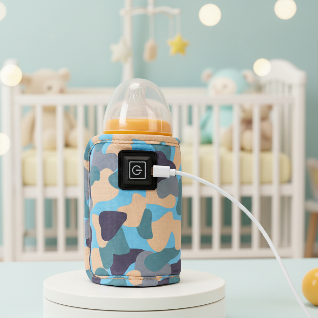 Baby Bottle Thermos Set Children's Universal Outdoor Portable Warm Milk Set Car Constant Temperature Heating Warm Artifact Home Cross-border
