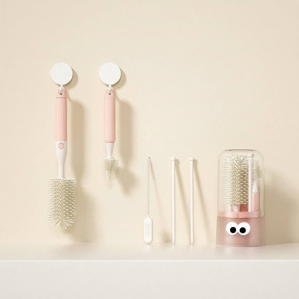 Silicone Portable Baby Bottle Brush